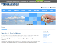 Tablet Screenshot of ccelectrical.com